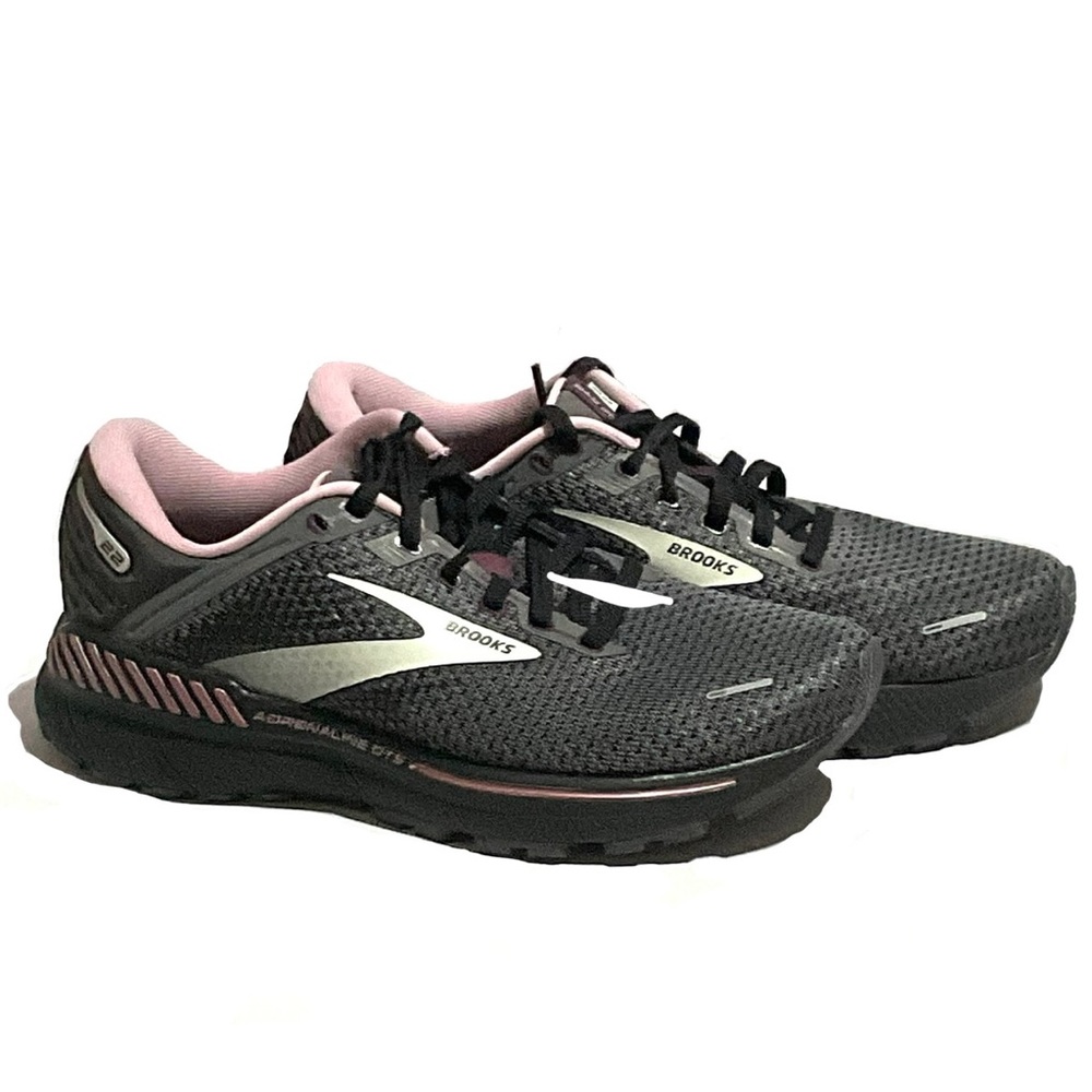 NWT Brooks Adrenaline GTS 22 Running Shoe - Women's-Gray/Pink